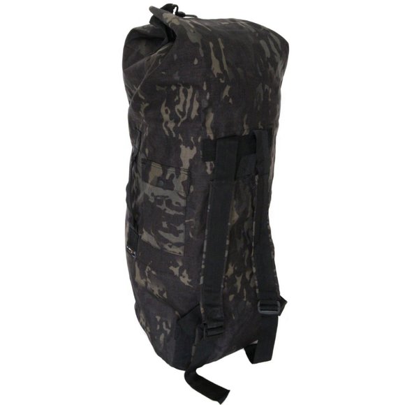 Army Navy Sea Bag Military Style 95L MultiCam Black Duffle Bag